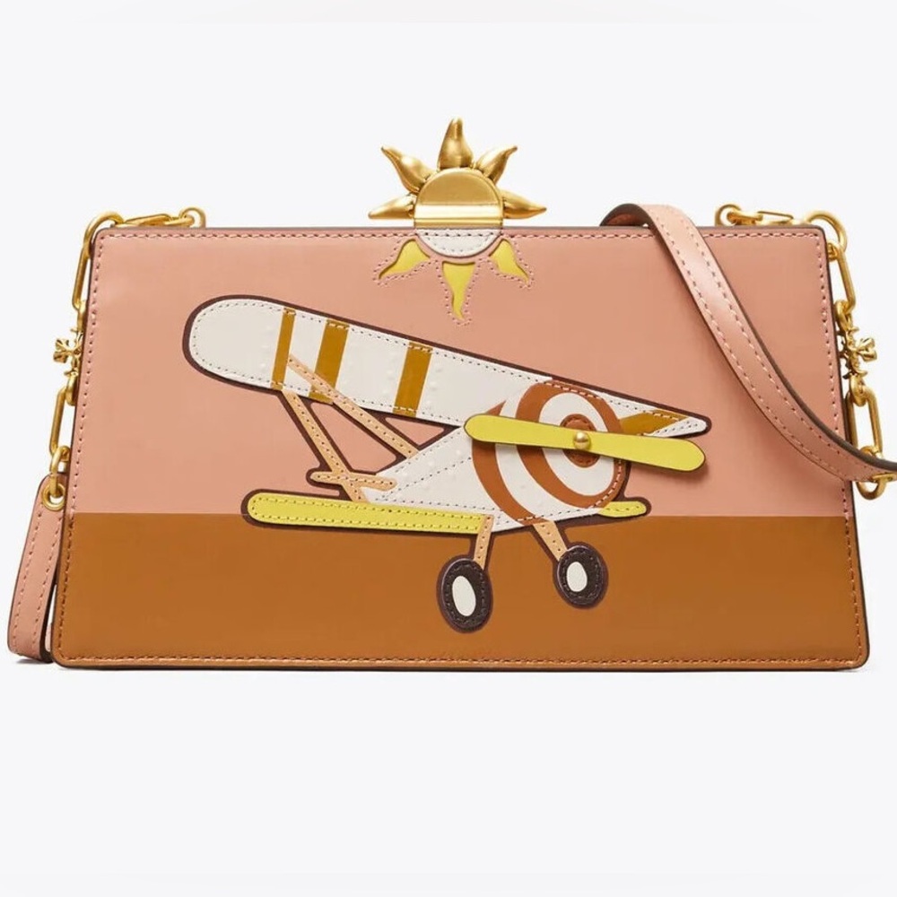 Tory Burch Airplane Clutch